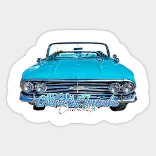 1960 Chevrolet Impala Convertible Sticker